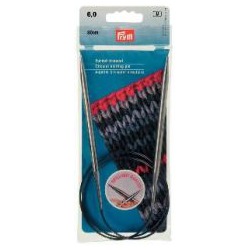 NO. 6 CIRCULAR KNITTING NEEDLES - BRASS