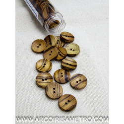WOODEN BUTTONS 15MM