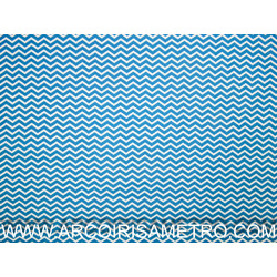 CHEVRON - BLUE / WHITE