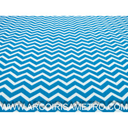 CHEVRON - BLUE / WHITE