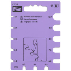 MEDIDOR DE AGULHAS DE CROCHET