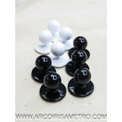 CHEFS COAT BUTTON - SIZE 11