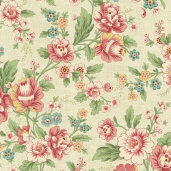 MAKOWER - THE SEAMSTRESS - BEIGE FLORAL
