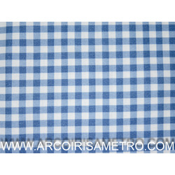 VICHY SQUARES - BLUE