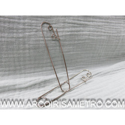 DECORATIVE SAFETY PIN FOR BROCHE