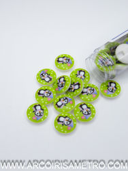 HIDDEN HOLE BUTTON - PENGUIN