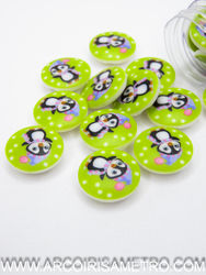 HIDDEN HOLE BUTTON - PENGUIN