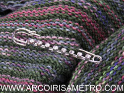 ALFINETE PREGADEIRA COM BRILHANTES