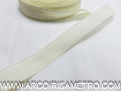 tight weave cotton tape/ bias - off white