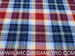 Flanel - Blue and red check