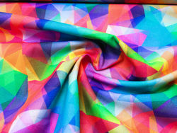 STOF FABRIC - KALEDO - COLORED GEOMETRICS