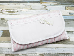 Document holder with aida strip - Pink