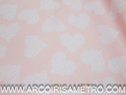 PIQUET - Hearts on pink