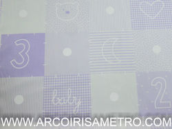 PIQUET - Lilac Squares