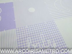 PIQUET - Lilac Squares