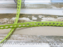 THIN LACE - GREEN