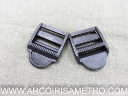 FIVELA PLASTICA C/ PATILHA - 30MM - PRETA