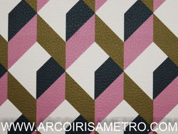 DIGITAL SINTHETIC LEATHER - GEOMETRIC