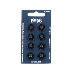 Brass Snap Fasteners - 14mm 