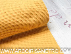 Fine waffle - toasted yellow