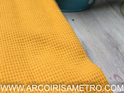 Fine waffle - toasted yellow