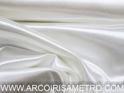 Pearl white satin 