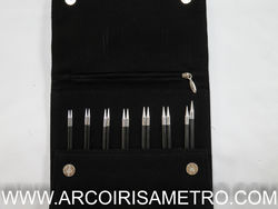 KnitPro - Conjunto Karbonz noir