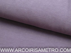 Ribbed jersey - Mauve