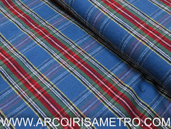 Flanel - Blue/ Red check