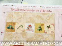 Christmas panel - Advent calendar