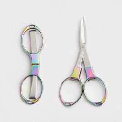 Knitpro Mindful - rainbow folding scissor 