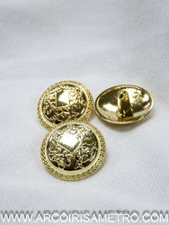 Golden button 32mm