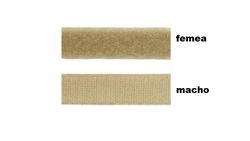 5cm Velcro with glue - beige