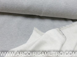 COMBED SWEATSHIRT JERSEY - GRAY