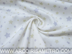 PIQUET - Lilac/ beige stars