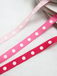 Grosgrain ribbon - dots 