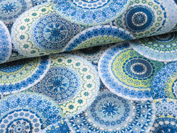 LONETTA - Mandalas blue/ green