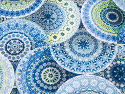 LONETTA - Mandalas blue/ green