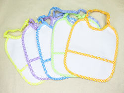 Vichy Bib to cross stitch embroider