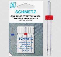Stretch twin needle 