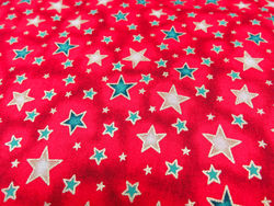 Christmas - Stars - red