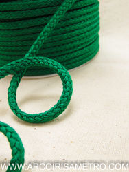 Cordão de algodão - verde