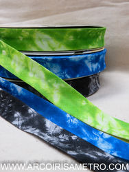 Tie dye bias tape