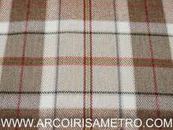 Wool Tweed - Orange and crud