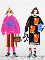 Thermo adhesive appliqué - Chica