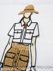 Thermo adhesive appliqué - Chica