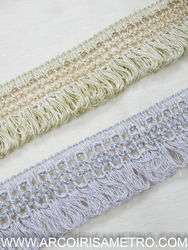 Metallic fringe