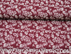 Burgandy floral