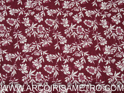 Burgandy floral