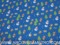 Christmas felt - Snow flakes - Xmas motifs